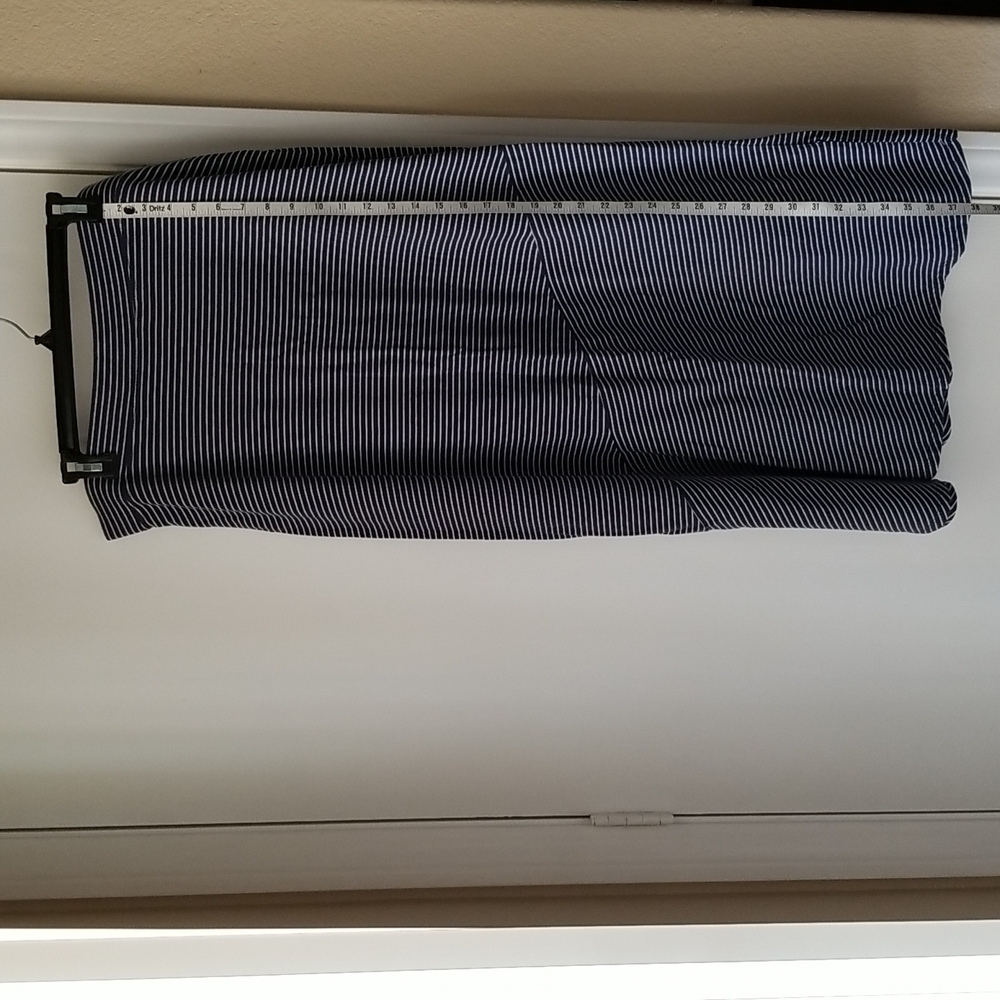 Long cotton/spandex skirt